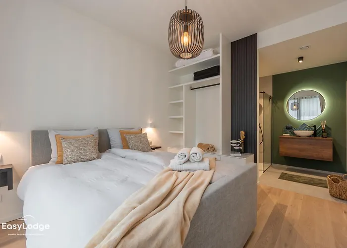 公寓 Fortesse - Luxury Near The Sea With Parking 奥斯滕德